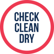 Check Clean Dry logo